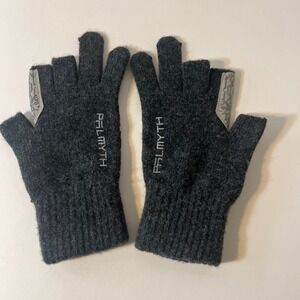 Palmyth Wooly Fishing Gloves S/M‎ NWOT Wool Acrylic Faux Leather
